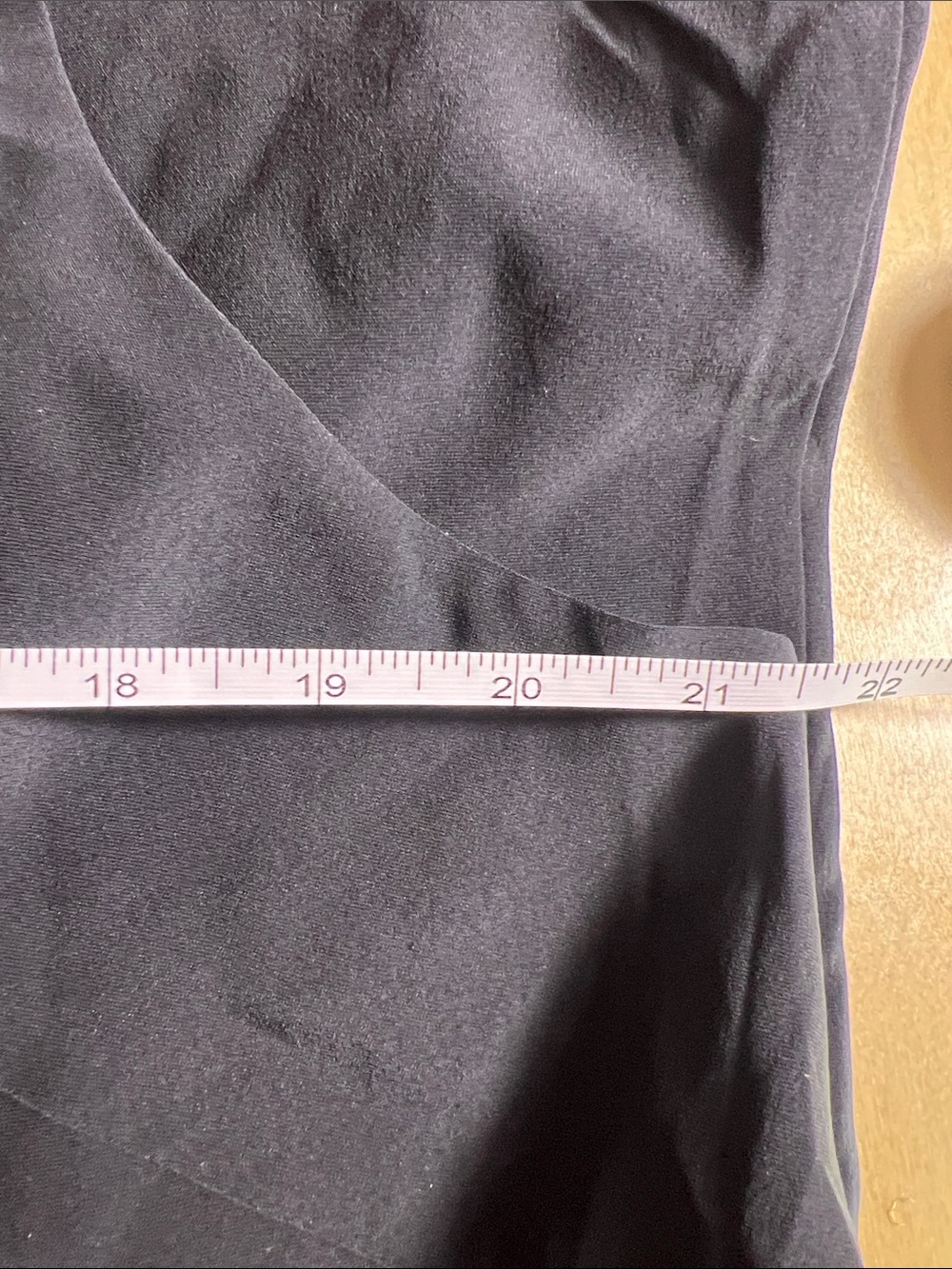 Banana Republic Black Sleeveless Fit-and-Flare Dress size XL - Picture 4 of 11